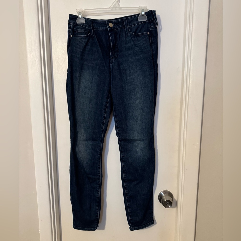 Athleta Dark Blue Skinny Jeans Classic Fit size 4